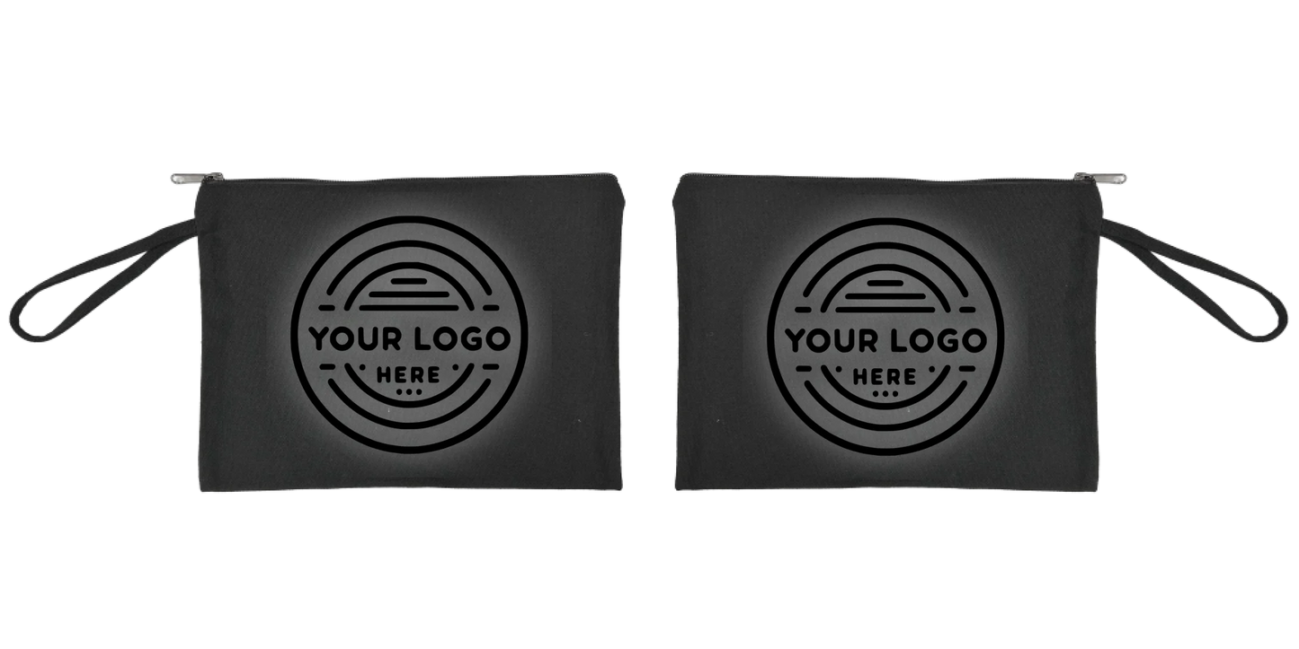 Imprint Mockup Blanks - Black Pouch Double Sided