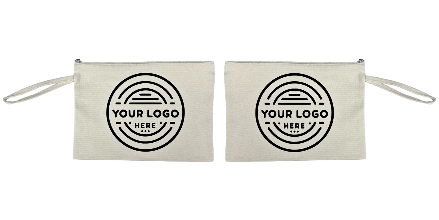 Imprint Mockup Blanks - Offwhite Pouch Double Sided