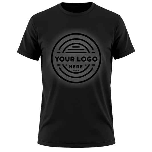 Imprint Mockup Blanks - Black Shirt Front